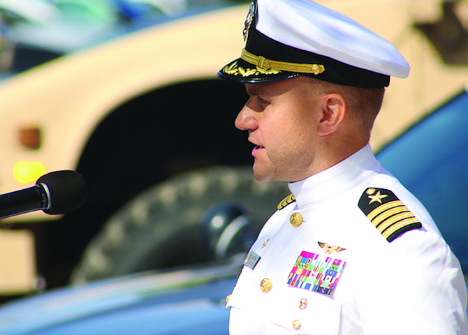 Capt. Shane Tanner, commanding officer at Naval Air Station Fallon, reflects on his service after Sept. 11, 2001.