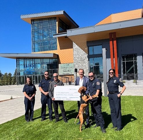 The Lake Tahoe Visitors Authority distributed $121,250 total in funds from American Century Championship. The Tahoe Douglas Fire Protection District was awarded funding for their helicopter fund.