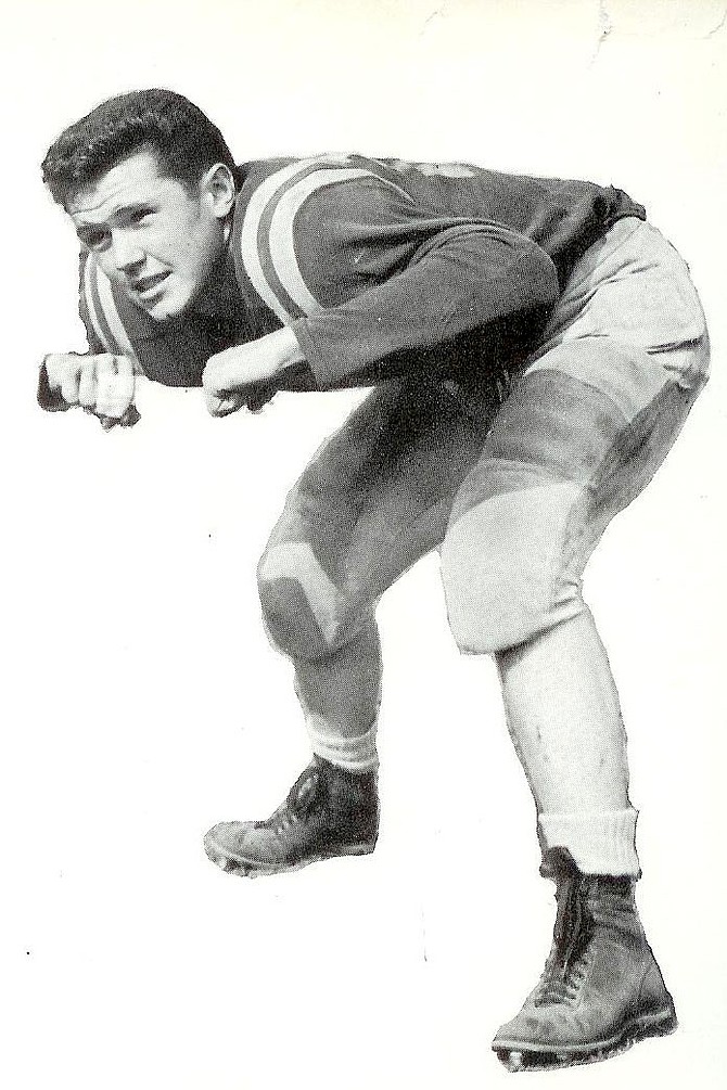 Ken started at left guard for the Lynn English High School Bulldogs’ football team.