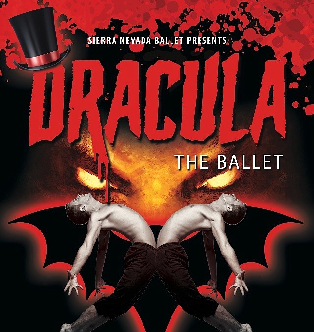Promotional poster for “Dracula – the Ballet” coming to Carson City on Friday.
