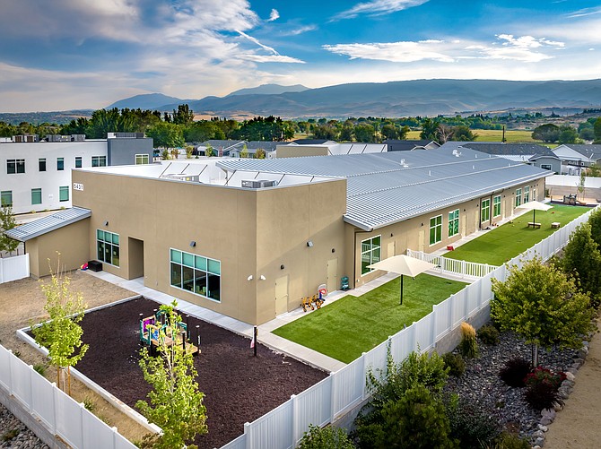 BLC Builders has announced the groundbreaking of a new Small Strides Daycare facility, located at the Tahoe-Reno Industrial Center, off USA Parkway in McCarran.