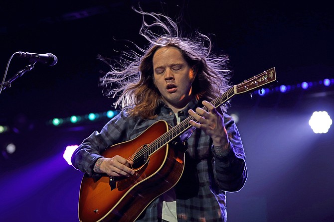 Billy Strings during his show in Stateline on Oct. 8, 2023.