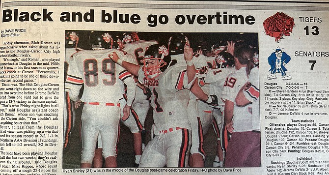 Coverage from the 1994 game.