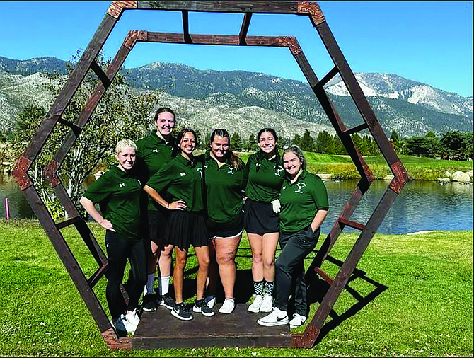 The Battle Mountain High School girls golf team finished fourth at the NIAA 2A State Championships held Oct. 17-18, at Toiyabe Golf Club.