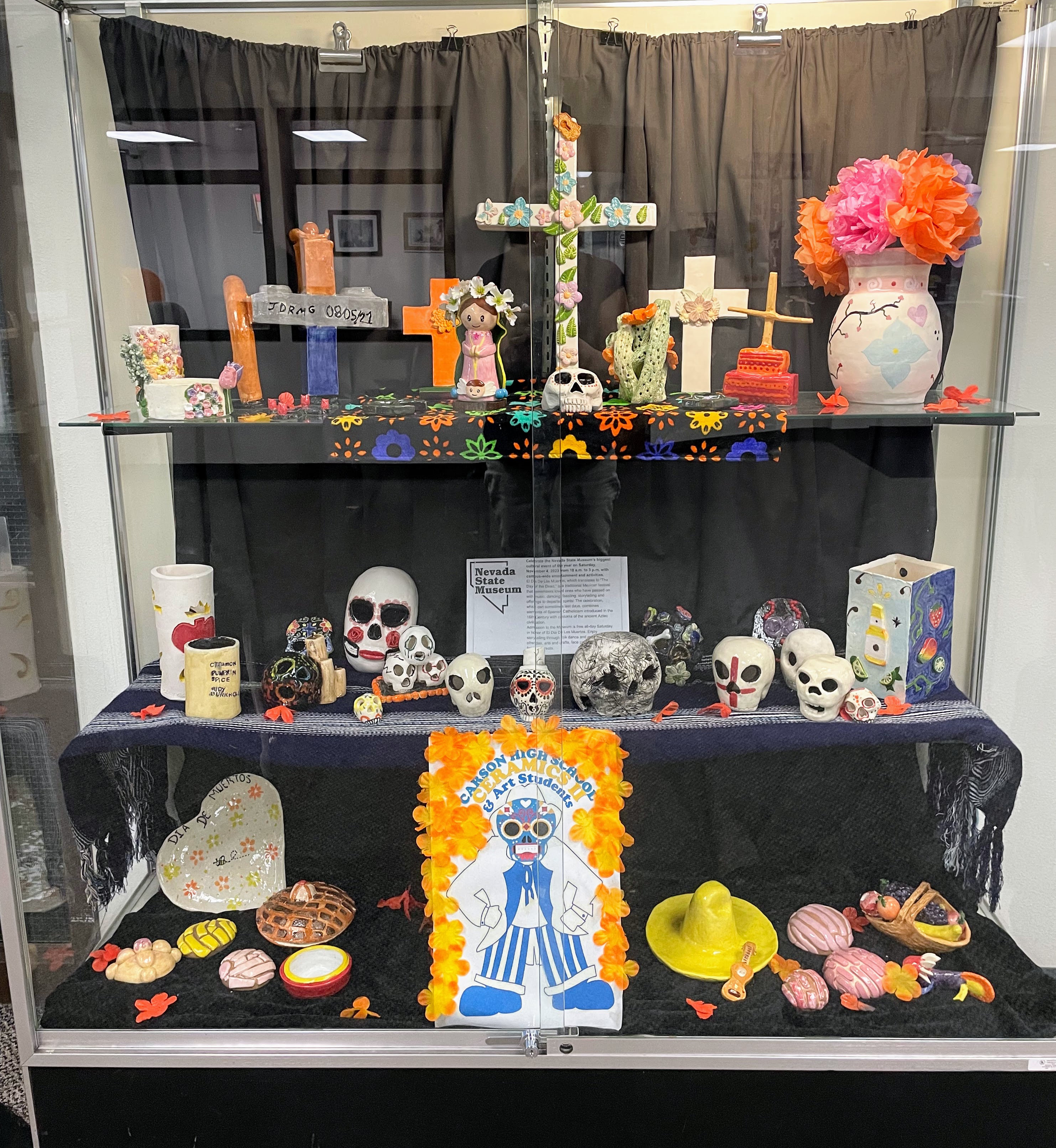 Carson High art exhibits for Día de los Muertos, Pioneer event celebration - Vimarsana News