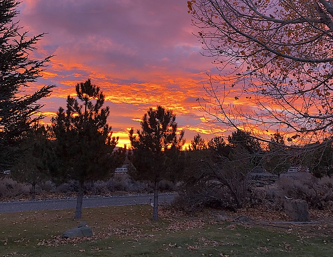 "I never tire of these beautiful sunrises," Fredericksburg resident Jeff Garvin said of Friday morning's sky. We at The R-C agree wholeheartedly.