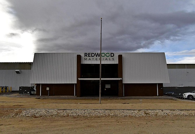 Carson City Assessor’s Office photo showing the Redwood Materials facility on Conestoga Drive in 2022.