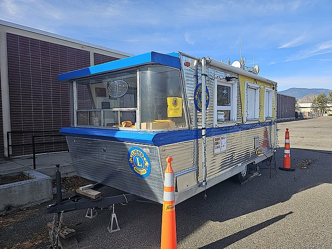 Carson Valley Lions have their See's Candy trailer out at the Frontier Phone building. They will be selling 10 a.m. to 4 p.m. through Christmas Eve, though they will be closed Thursday for Thanksgiving. Photo special to The R-C by Ron Santi