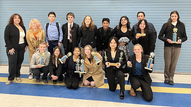 Carson High School’s debate team competed at Reed High School on Nov. 24-25.