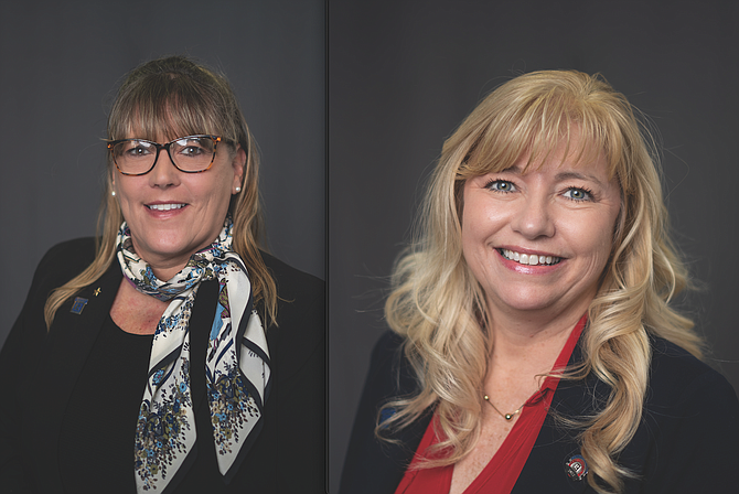 Christie Fernquest and Sara Sharkey - Realtors of the Year