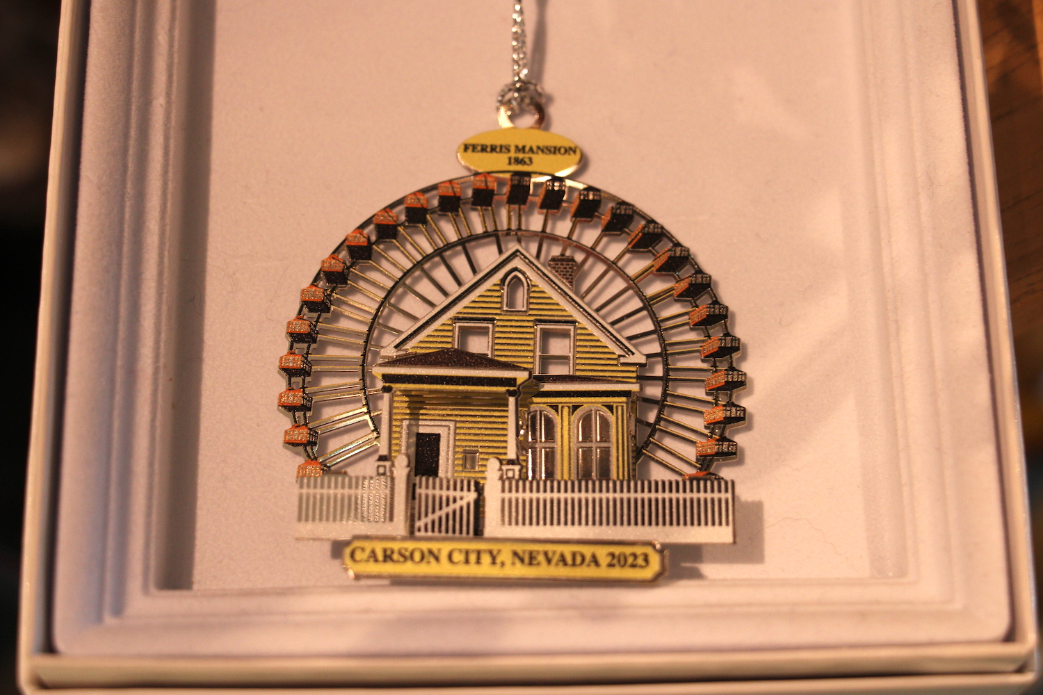 City Christmas ornament features Ferris Mansion - Vimarsana News