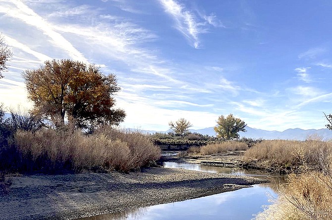 The West Walker River crosses the Compston Ranch in Smith Valley.