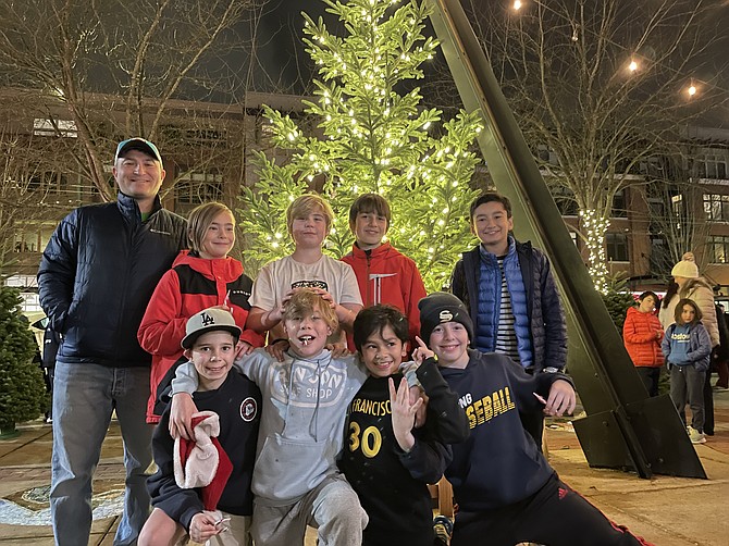 The Queen Anne Annual Tree Lighting was on Dec. 1 at the Town Square in Queen Anne. Christina Wright and Jeff Brennan provided the music for the evening and 12-year-old Max Chandrasekaran was the emcee for the event.