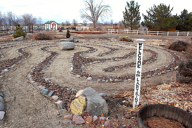Heritage Park Gardens are the home of the Labyrinth.