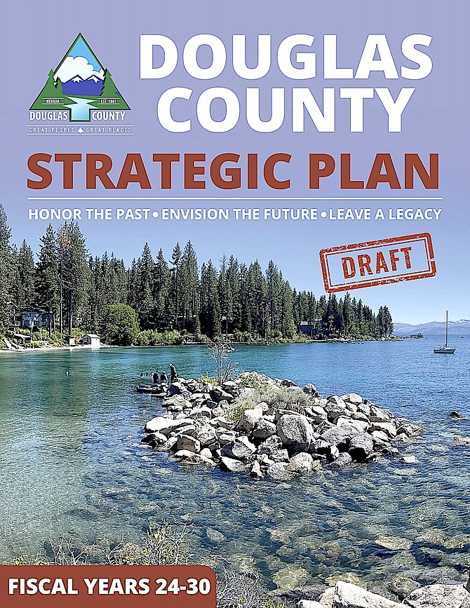 The cover of the draft Douglas County Strategic Plan.