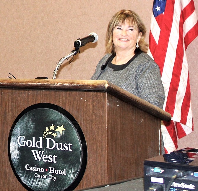 Mayor Lori Bagwell presented her State of the City address on Jan. 31, 2023, at the Gold Dust West.