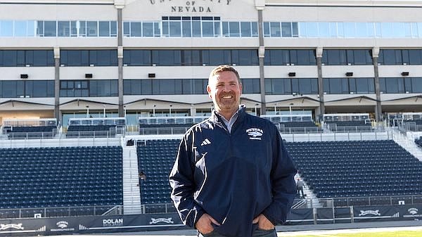 Jeff Choate was announced as Nevada’s new head coach in December.