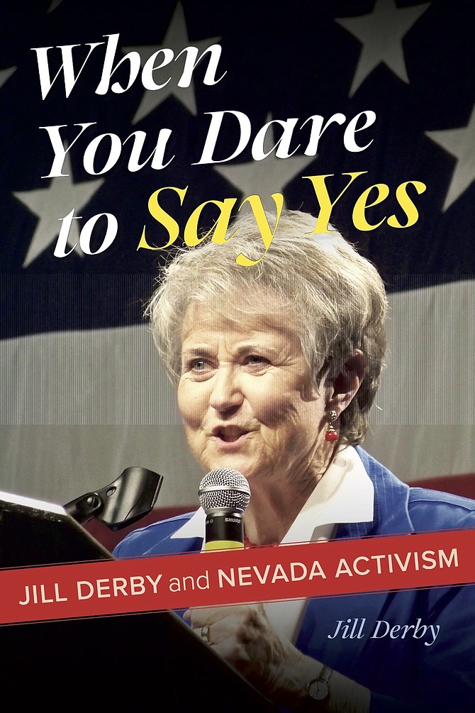 The cover for Dr. Jill Derby's book, 'When You Dare to Say Yes.'