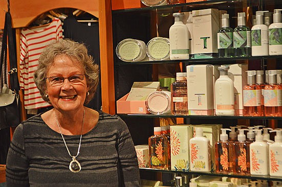 Judy Matheson kept up with demand and the pulse of the gifting industry to turn her shop on Colby Avenue into a regional destination of unique goods. Above is Matheson in her store in April 2014.