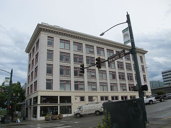 The Hodges Building after its restoration and reopening.