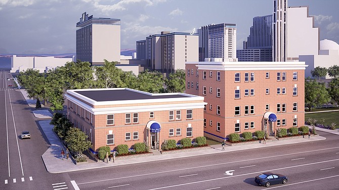 Jacobs Entertainment’s deal to swap a to-be-constructed housing development on Second Street for the aging Sarrazin Arms Apartments on Third Street will provide the Reno Housing Authority with 65 affordable housing units.