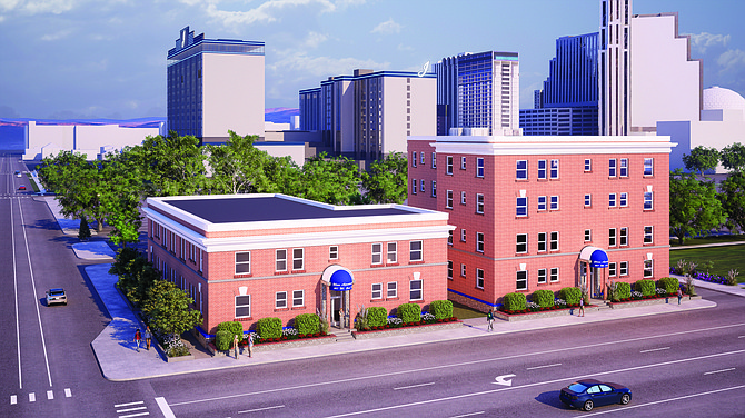 Jacobs Entertainment’s deal to swap a to-be-constructed housing development on Second Street for the aging Sarrazin Arms Apartments on Third Street will provide the Reno Housing Authority with 65 affordable housing units.