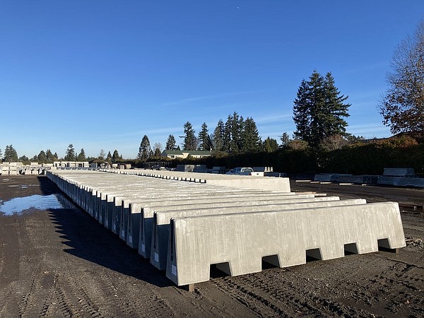 A look at the barriers that will be going along the centerline of U.S. 2 near Snohomish for two miles between Bickford Avenue and to just west of the South Machias Road bridge (Pilchuck River Bridge). The barrier is to help prevent deadly head-on crashes.