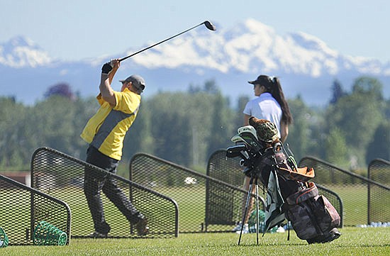 Several golfers enjoyed the warm, sunny weather by visiting the Snohomish Valley Golf Center’s driving range back on Saturday, May 9, the week when golf was reopened to the public, to take advantage of the opening of some recreational facilities.