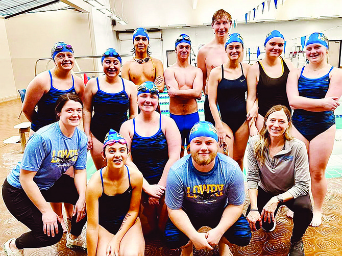 The Lowry High School boys and girls swim teams knocked off Wooster in the opening meet of the season at Alf Sorenson Pool in Reno on March 1.