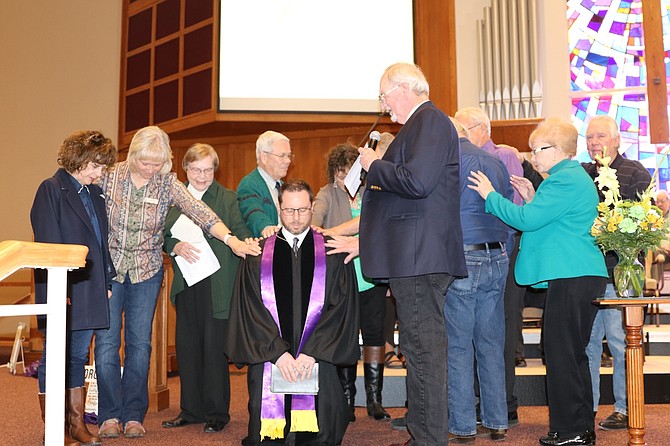 Pastor Ian Hodge was installed as First Presbyterian Church’s senior pastor on March 17, 2024.