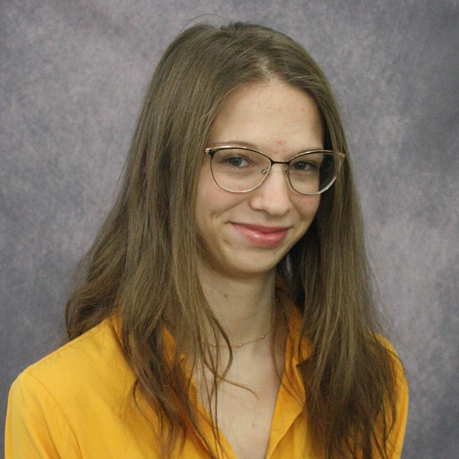 Pioneer Academy’s March student of the month is online sophomore Ashley Ellis.