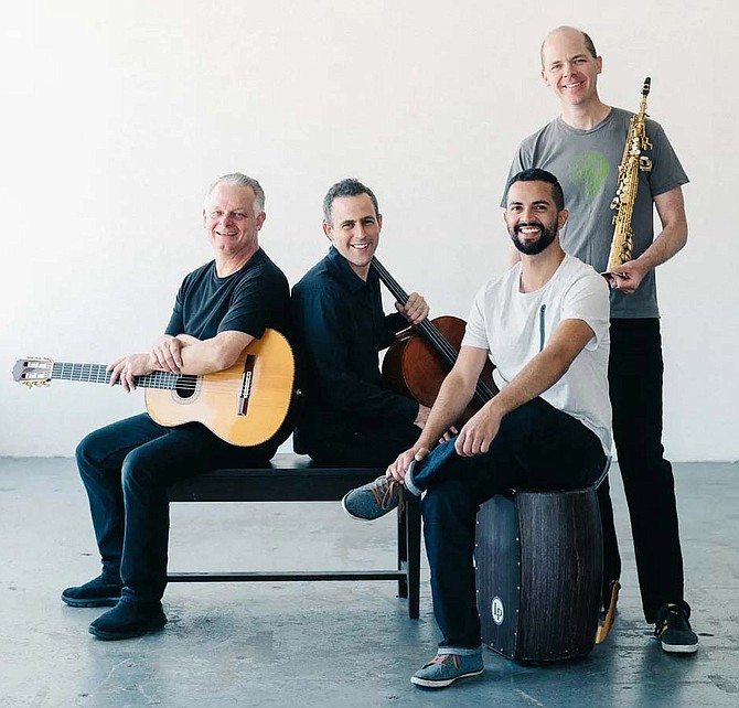 Quarteto Nuevo will play at the CVIC Hall on April 5.