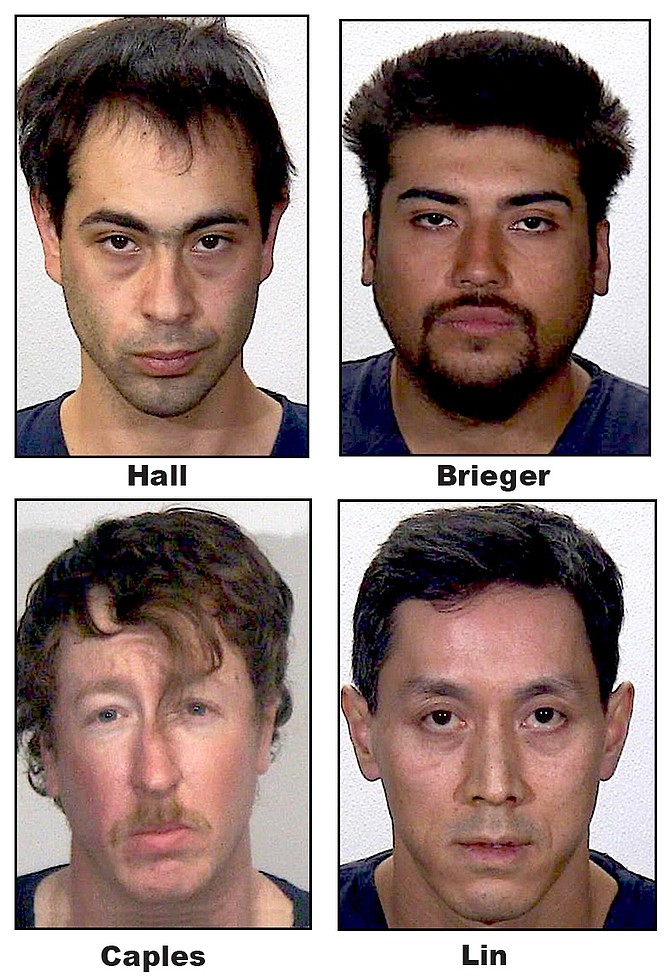 Four men face felonies in a sex trafficking sting.