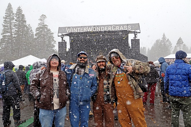 WinterWonderGrass, which took place April 5-7, 2024 at Palisades Tahoe, kicked off with a wintry vibe.
