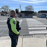 Carson City Sheriff's Office conducting crosswalk stings