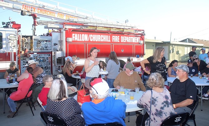 The third annual street dance and dinner is May 10 in front of the fire house on Carson Street.