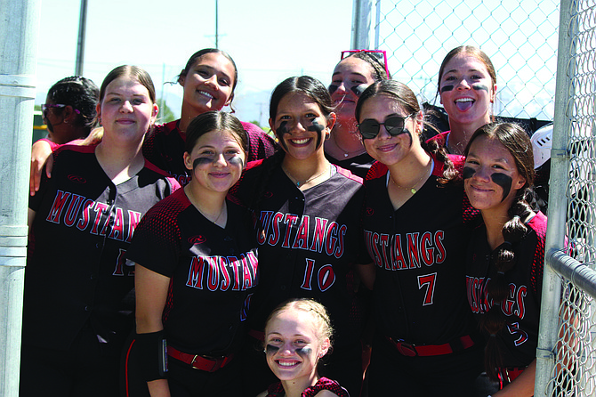 Pershing County has some3 fun before the doubleheader with Battle Mountain.