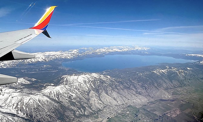 Lake Tahoe on April 22.