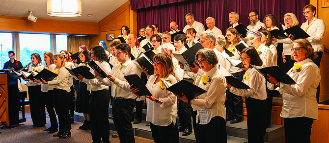 Magnolia Chorale performs 35th Anniversary Gala celebration concert.