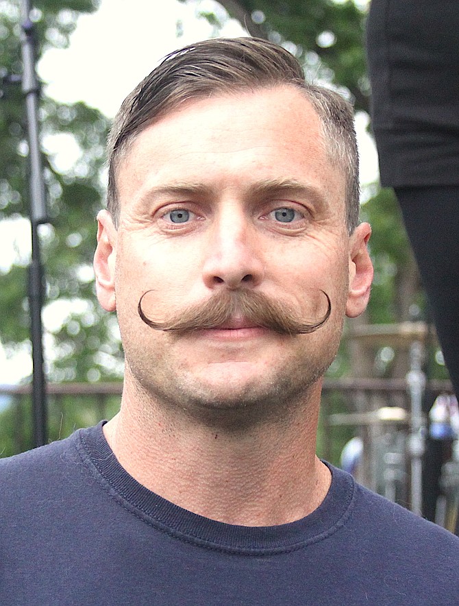 Clifford Joy won the moustache category during the 2023 Carson Valley Days beard contest. He was one of four found dead from fentanyl in South Lake Tahoe in February.