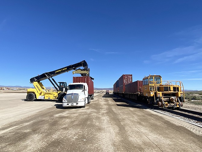 The Port of Nevada alleviates shipping delays along Interstate 80 and allows more goods to flow into Northern Nevada from the Port of Oakland, says Justin Lichter, vice president of Industrial Realty Group of Los Angeles.