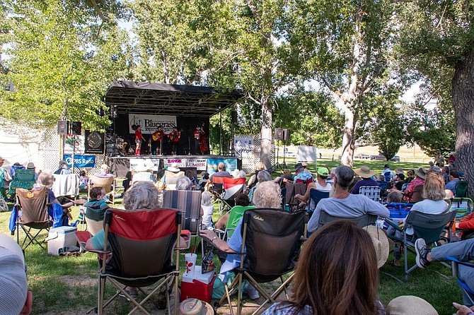 The Bowers Bluegrass Festival takes place Aug. 23-25 in New Washoe City. It will feature 12 bands.