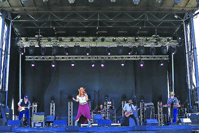 Nevada 445 performs recently in Gardnerville. The band will be performing country music on the south stage at Taste of Downtown on June 15.