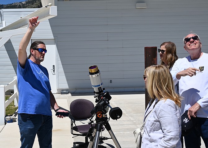 Jack C. Davis Observatory Director Thomas Herring will answer questions about the sun, assist attendees with telescope viewing and provide tours of the facility at the summer solstice event on Thursday from 11 a.m. to 3 p.m.