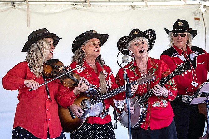 The Sierra Sweethearts are performing at the Dangberg Historic Park on Thursday.