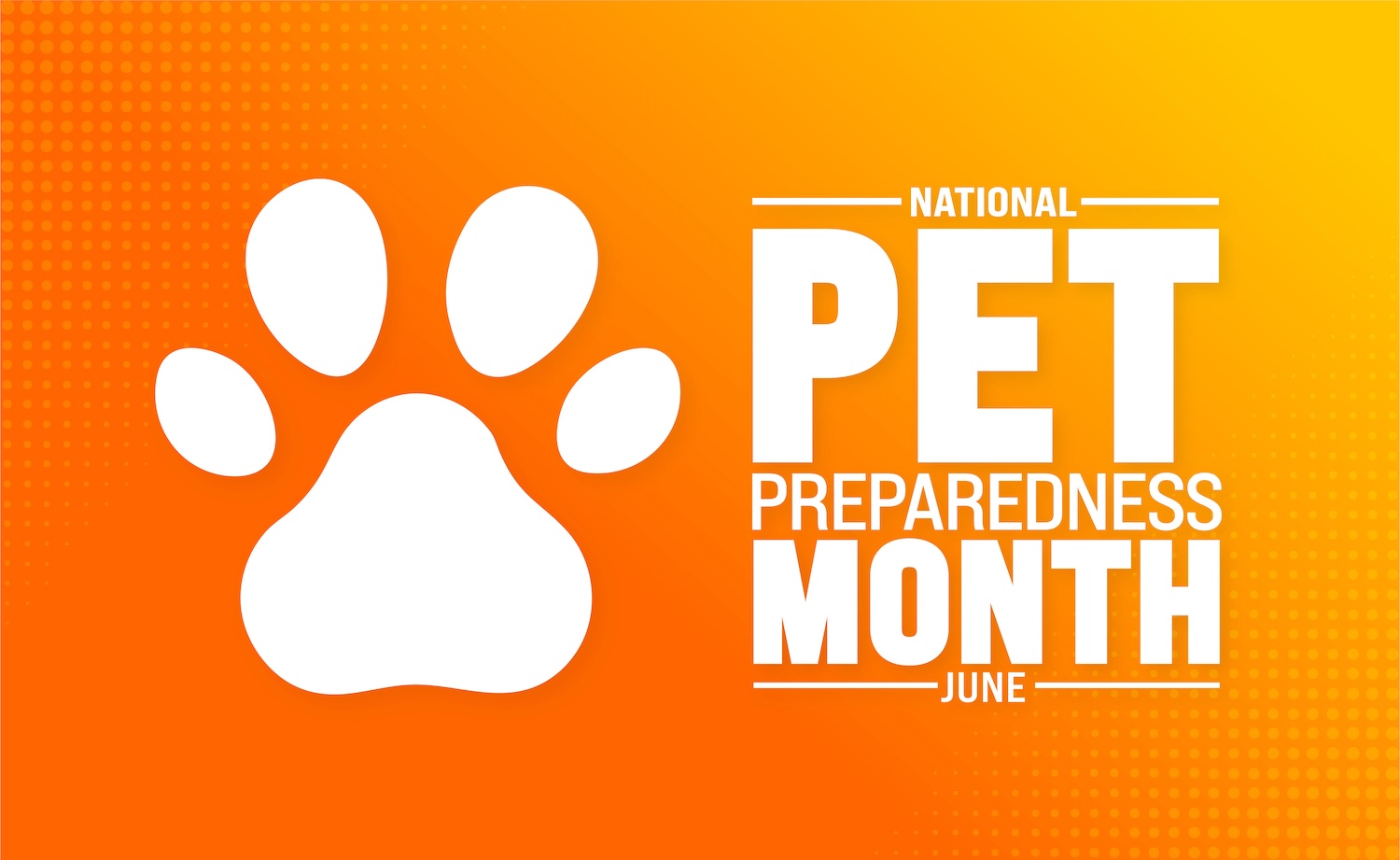 Get Healthy Carson City National Pet Preparedness month Serving