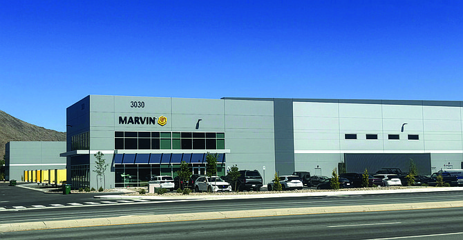 Marvin’s first distribution center at 3030 Airway Drive in Reno.