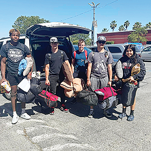 Angelo Gibson, Jeffrey Elerick, Israel Knight, Wyatt Hughes and Magdalena Ramirez leave for wrestling camp.