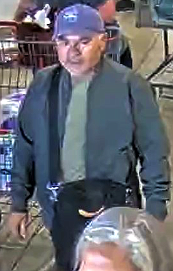 Suspect in the theft of a wallet in Carson City.