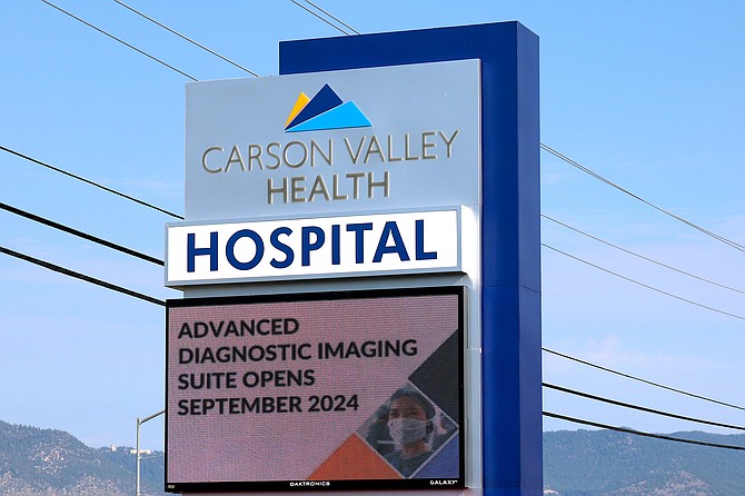 Carson Valley Health plans to open its expansion in September.